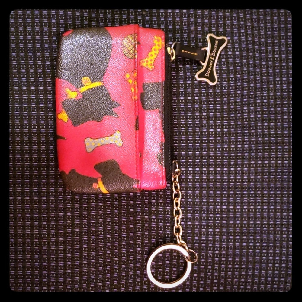 Dooney & Bourke Scottie Dog Change Purse